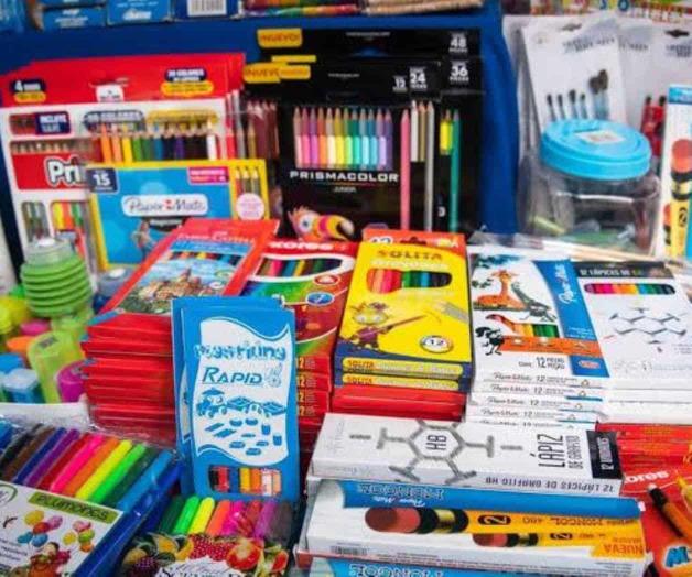 Realizarán colecta de útiles escolares