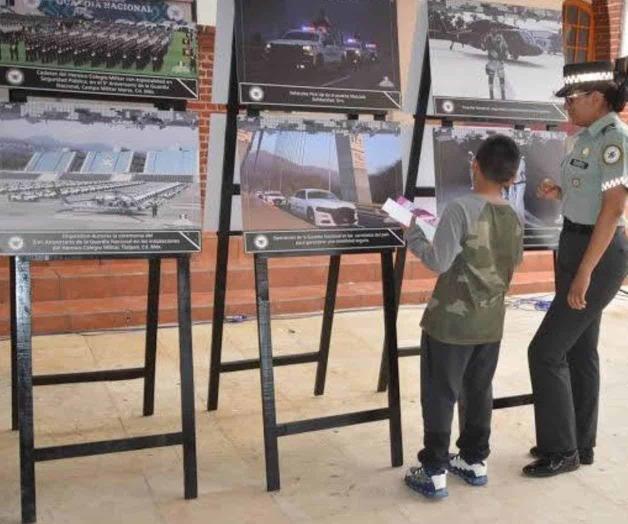 Monta la Guardia nacional exposición fotográfica Monta la Guardia nacional exposición fotográfica
