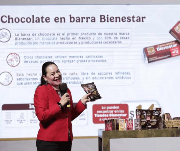 Presentan el Chocolate del Bienestar como Golosina Saludable