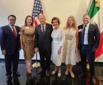 Participa Carmen Lilia Canturosas En reunión binacional del Consejo de Comercio y Seguridad Fronteriza