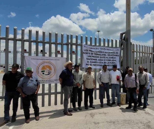 Otra vez bloquean Puente Fronterizo Reynosa-Pharr