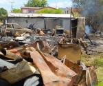 Apoyo a familias afectadas por  fuerte incendio