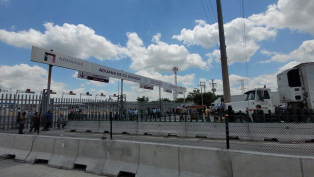 Otra vez bloquean Puente Fronterizo Reynosa-Pharr