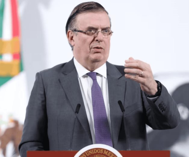 Ebrard confirma negociaciones entre M&eacute;xico y EU por arancel de Trump