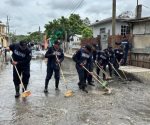Marina refuerza apoyo en Tamaulipas con 400 elementos para afectados por "Barry"