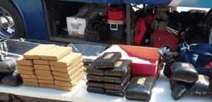 Caen 44 pasajeros por droga hallada en autobús en Sonora