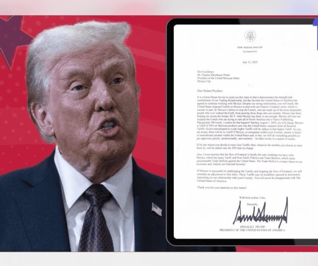 M&eacute;xico enfrenta aranceles del 30% tras anuncio de Trump