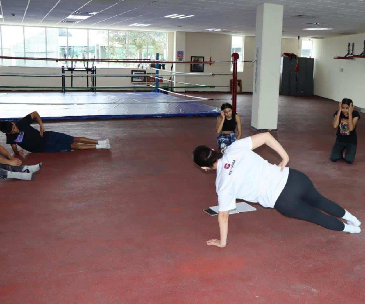 Atienden a los atletas de alto rendimiento
