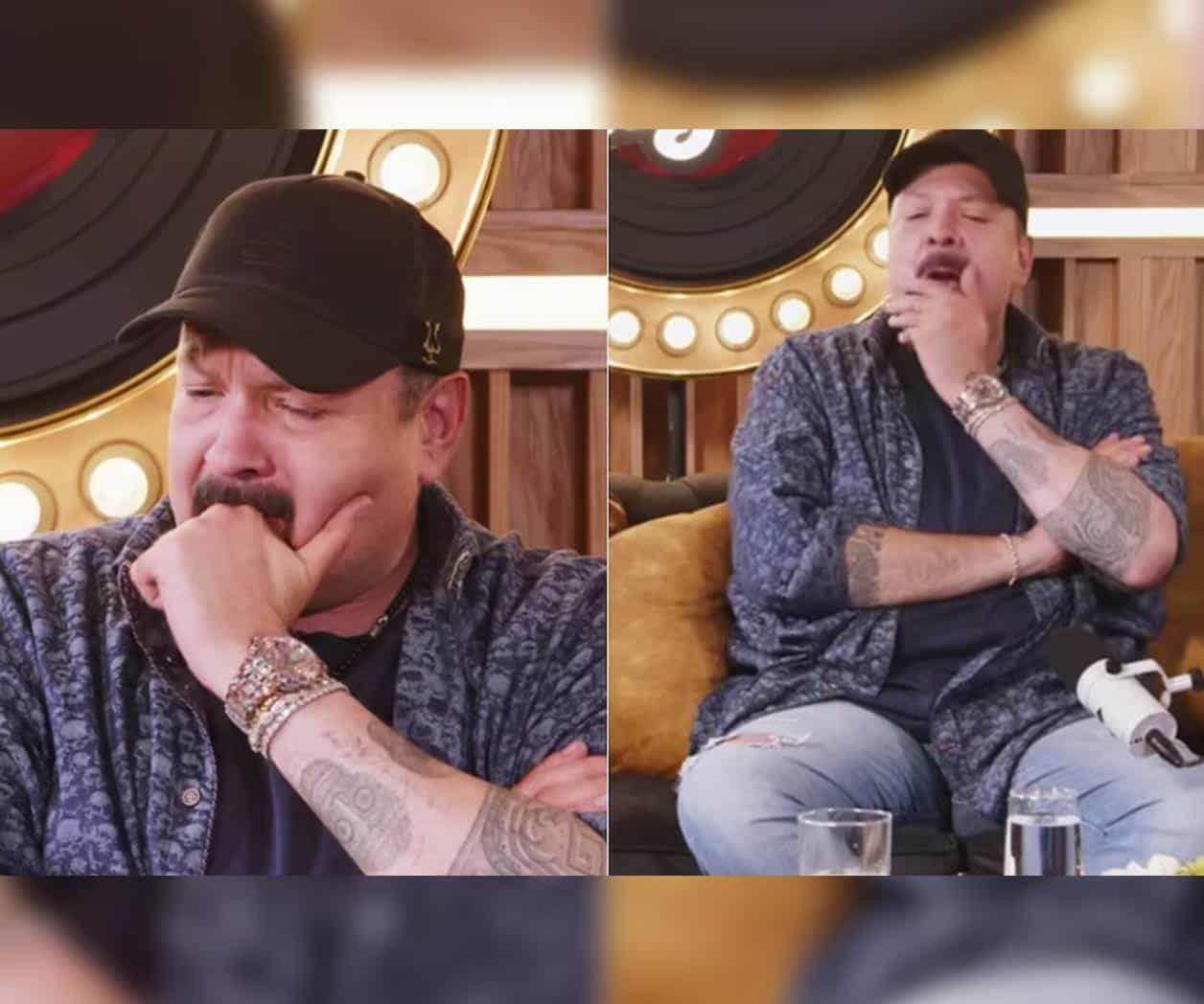 La entrevista con la que Pepe Aguilar rompió en llanto