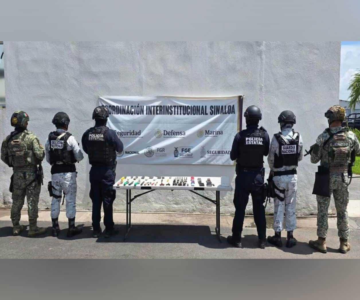 Sexta revisión en penal de Culiacán; decomisan armas, drogas
