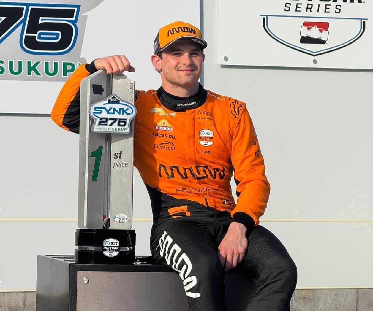 ¡Gana Pato O’Ward en Iowa!