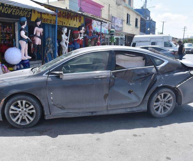 Quiso ganarle al tren