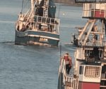 Vuelca embarcación en el canal de Brownsville