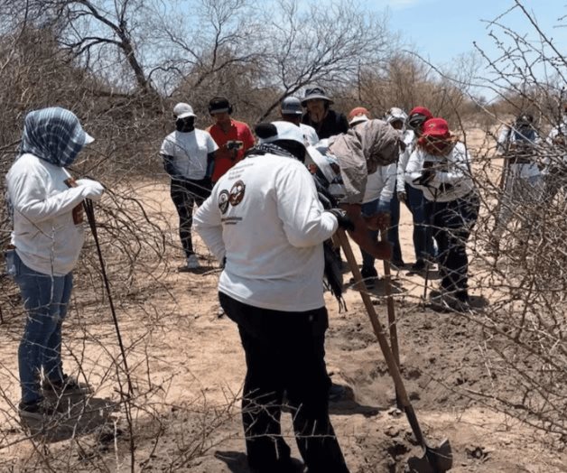 En el segundo d&iacute;a de rastrillo, Madres Buscadoras hallan dos cuerpos