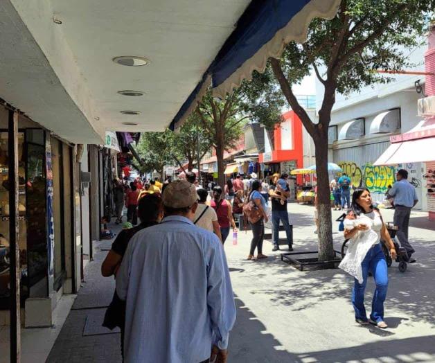 Reportan caída de ventas en la peatonal Reportan caída de ventas en la peatonal