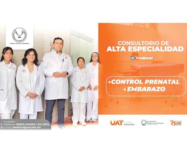 Brinda la UAT consulta gratuita de ginecología Brinda la UAT consulta gratuita de ginecología