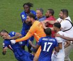 Altercado entre Luis Enrique,  Donnarumma y João Pedro