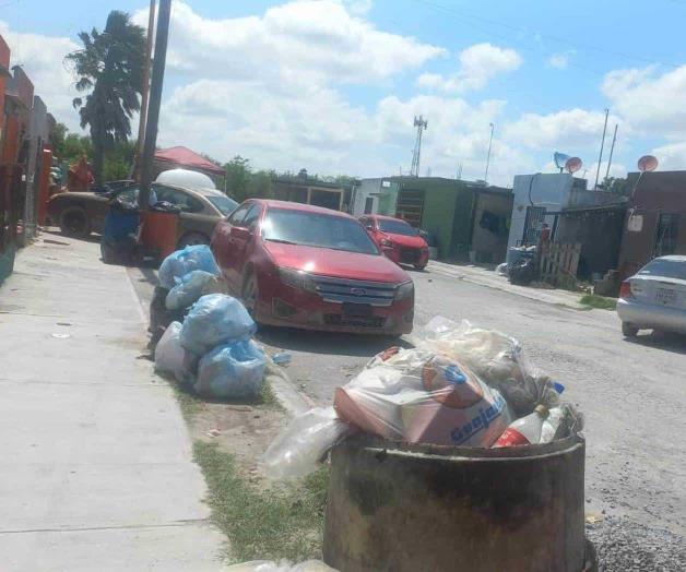 Reportan falta de recolecci&oacute;n en Paseo del Valle
