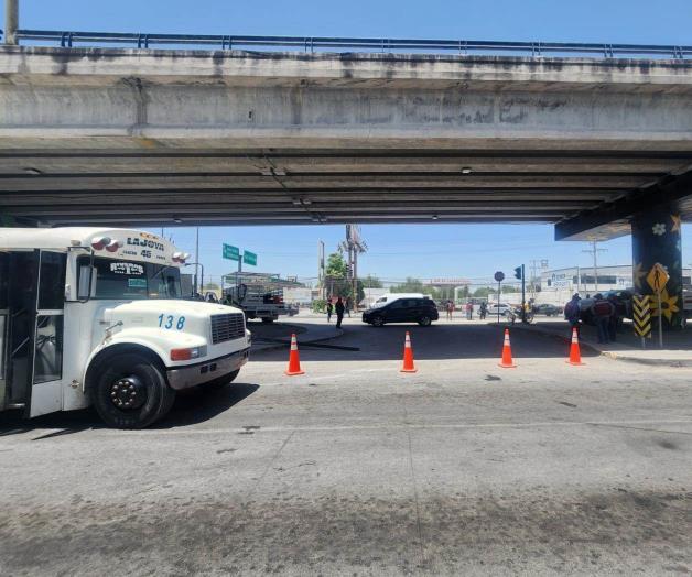 Provoca caos vial una obra en Villa Diamante