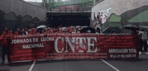 Marcha CNTE al Zócalo