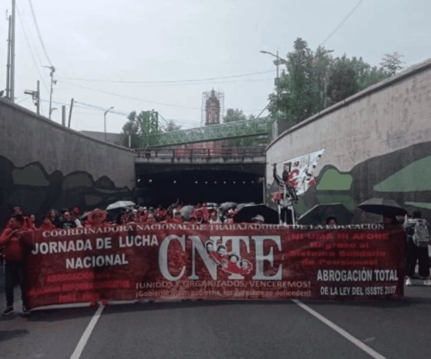 Marcha CNTE al Zócalo Marcha CNTE al Zócalo