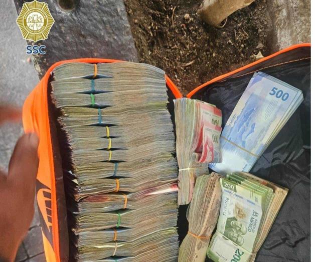 Detienen a motociclista por no usar casco y le hallan 1 mdp