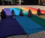Protestan colectivos LGBTQ+ por asesinato de La Sharis y La Vale