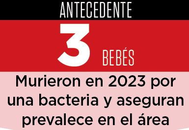 Cierran área del Materno Infantil