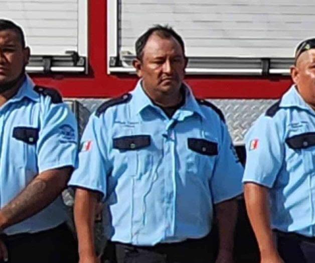 Consterna muerte de bombero Consterna muerte de bombero