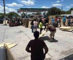 Donan madera en el Empalme