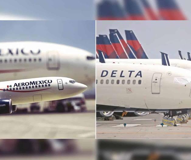 Aerom&eacute;xico y Delta preparan defensa conjunta ante sanciones de EU