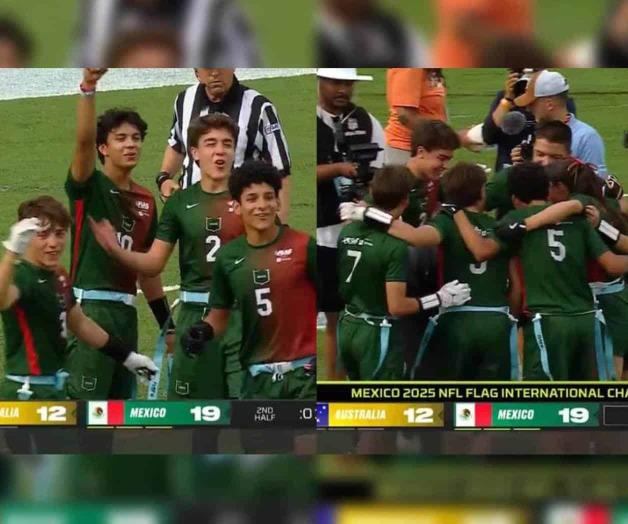 México es Campeón Mundial de flag football México es Campeón Mundial de flag football
