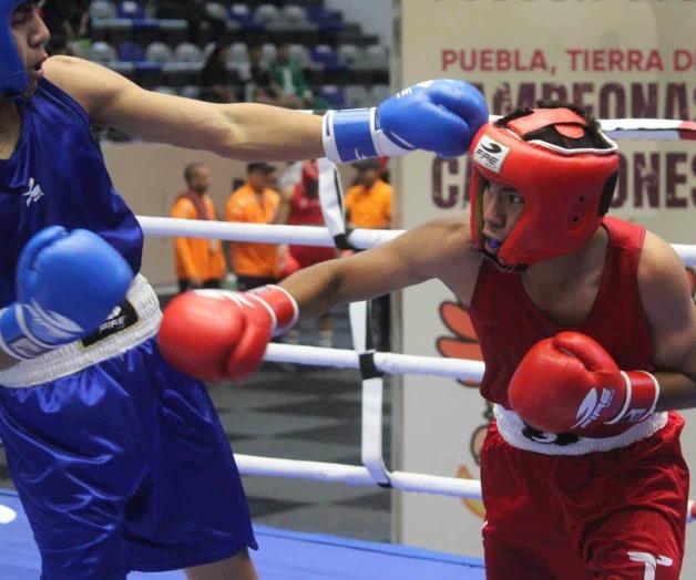 Boxeadores tamaulipecos, en acción Boxeadores tamaulipecos, en acción