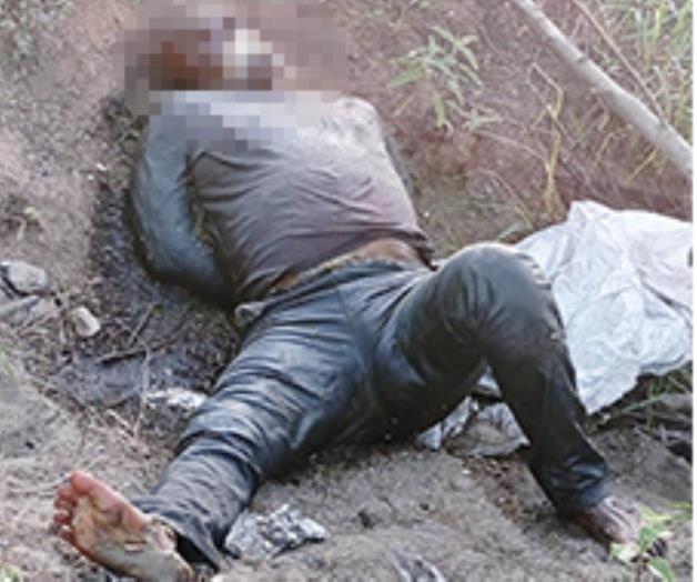 Hallan a hombre muerto Hallan a hombre muerto