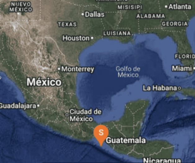 Sismo de 4.3 sacude Pijijiapan, Chiapas
