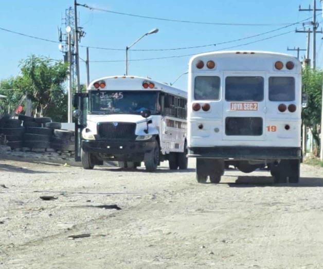 Invierten los transportistas para mejorar calles de rutas Invierten los transportistas para mejorar calles de rutas