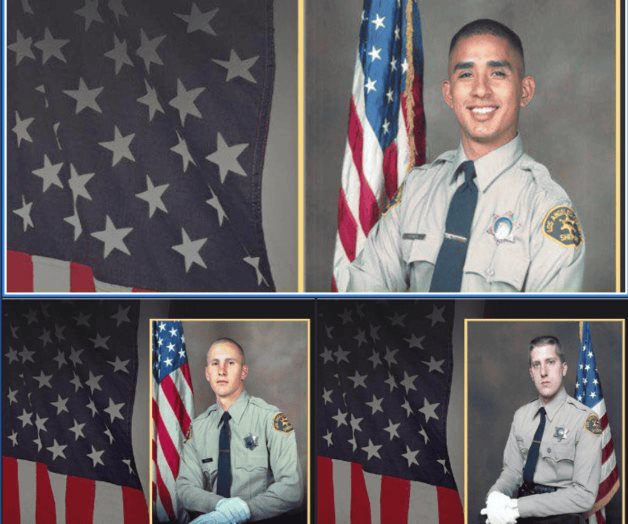 Muestra Texas condolencias por deceso de agentes de LA Muestra Texas condolencias por deceso de agentes de LA