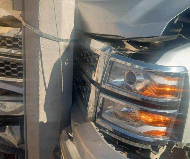 Nuevo choque en transitado cruce vial Nuevo choque en transitado cruce vial