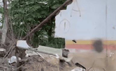 Predio abandonado usado como basurero clandestino