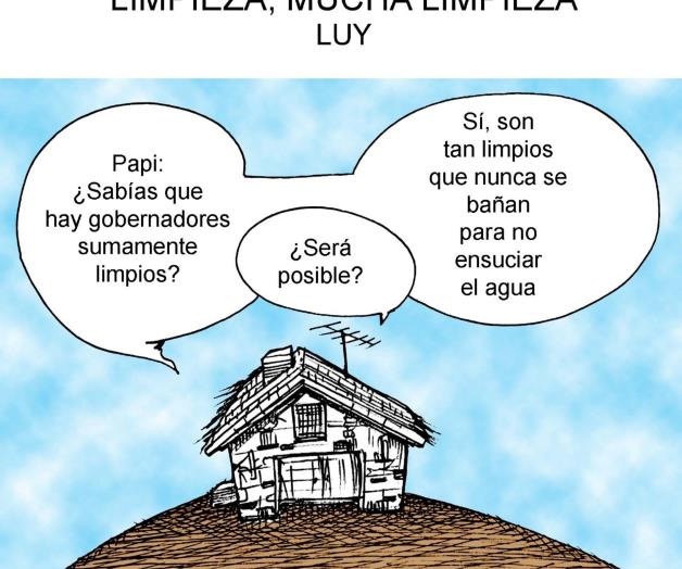 Limpieza, mucha limpieza Limpieza, mucha limpieza