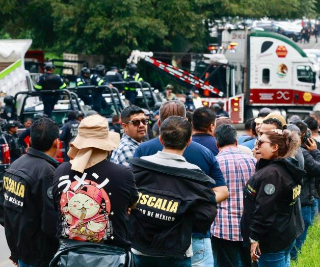 Detienen a transportistas por bloqueos en Valle de Bravo Detienen a transportistas por bloqueos en Valle de Bravo
