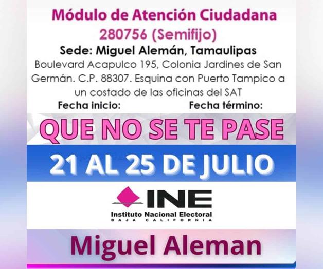 Activa INE m&oacute;dulo de atenci&oacute;n