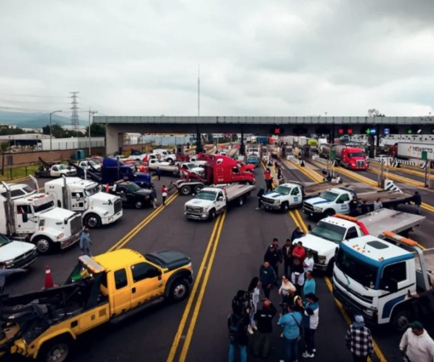 Realizan cierres en autopistas tras desaparición de líder Realizan cierres en autopistas tras desaparición de líder