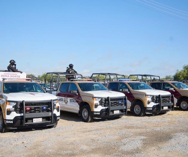 Refuerzan seguridad en la frontera de Tamaulipas con nuevos veh&iacute;culos