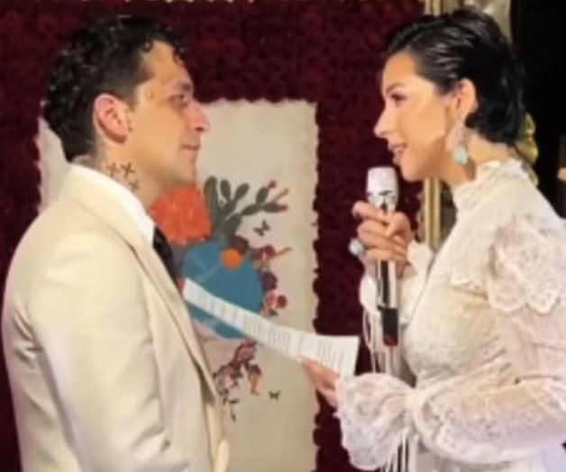 Ángela Aguilar y Christian Nodal cumplen primer año de casados Ángela Aguilar y Christian Nodal cumplen primer año de casados