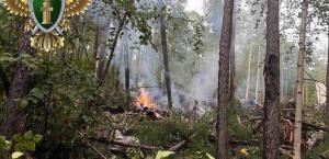 Hallan cajas negras de avión siniestrado en Rusia