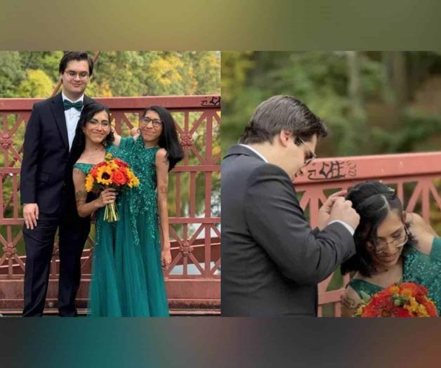 Siamesa mexicana se casa en secreto con su novio Siamesa mexicana se casa en secreto con su novio