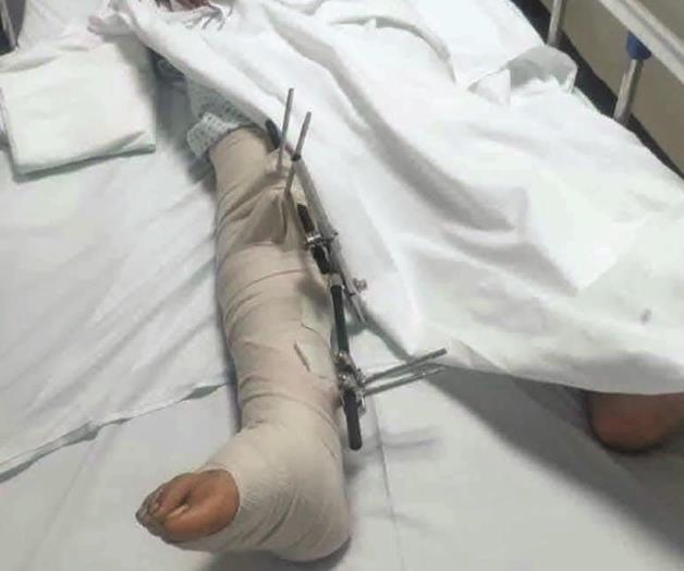 Exige castigo para el que atropell&oacute; a su hijo