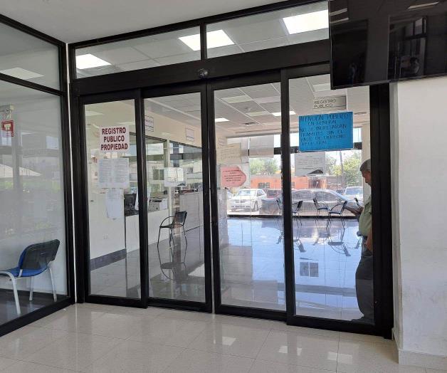 Mantienen abiertas oficinas del Instituto Regional y Catastral