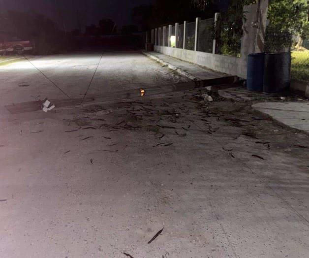 Derriba cafre poste y deja sin Internet a Col. La Paz Derriba cafre poste y deja sin Internet a Col. La Paz